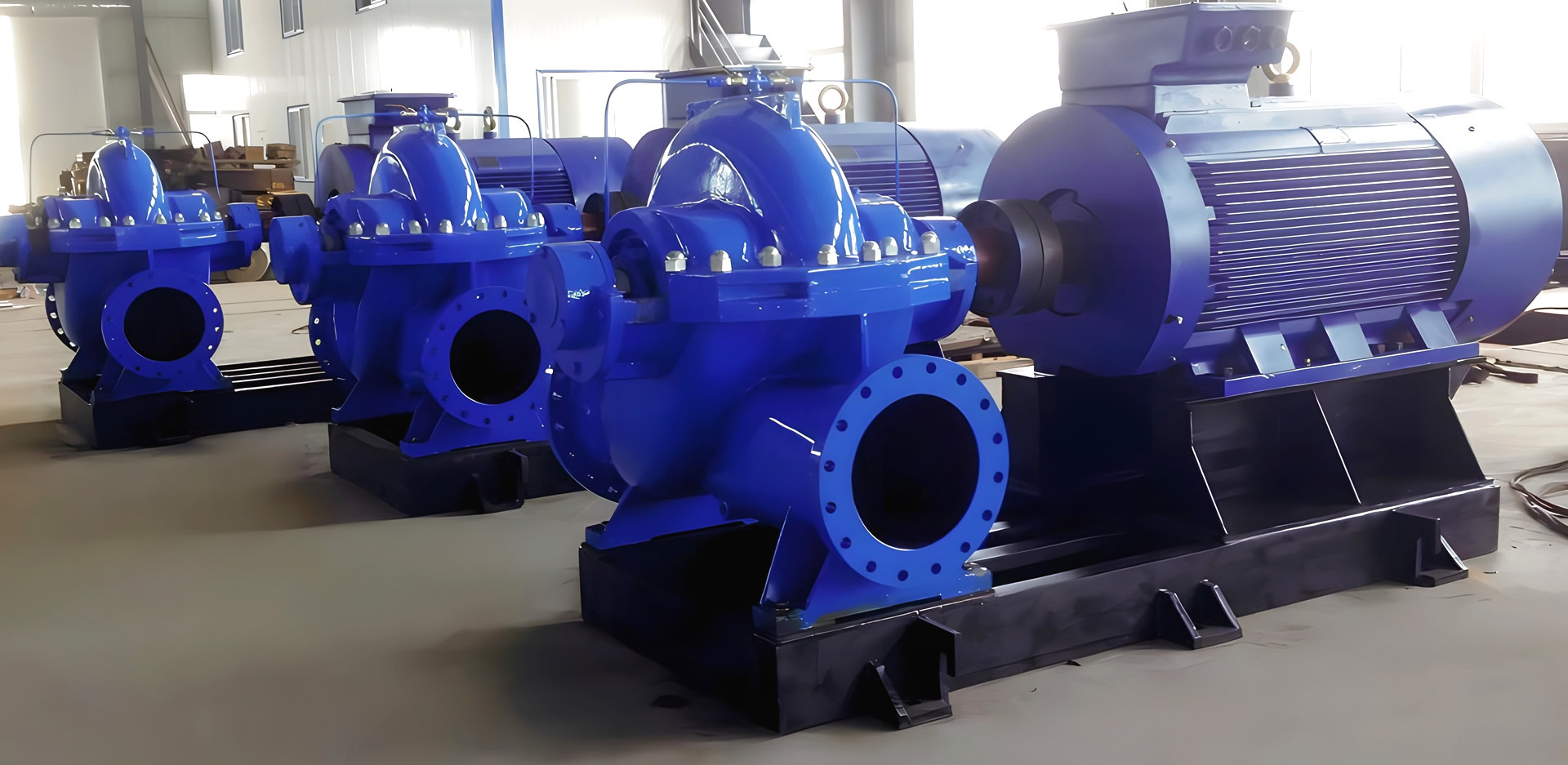 中开式单级双吸离心泵